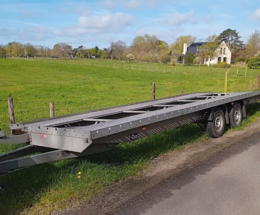Dubbele Autotrailer