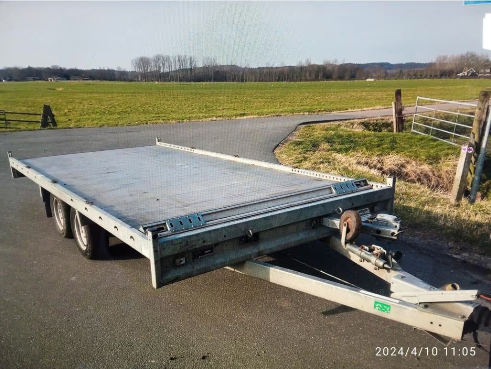 Enkele Autotrailer
